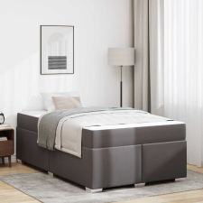 vidaXL Ágykeret Szürke 120 x 190 cm Műbőr ágy és ágykellék