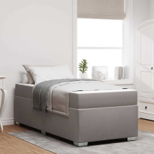vidaXL Ágykeret Tópszínű 100 x 200 cm szövet ágy és ágykellék