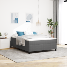 vidaXL Ágykeret Világosszürke 160x200 cm Pamut Corduroy ágy és ágykellék