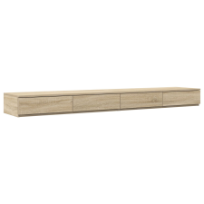 vidaXL Ágytárolók Sonoma tölgy 200x36,5x16,5 cm Műszaki fa (866917) bútor