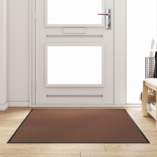 vidaXL Ajtószőnyeg Téglalap Barna 120x180 cm lakástextília