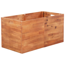 vidaXL akácfa kerti virágláda 100 x 50 x 50 cm kerti dekoráció