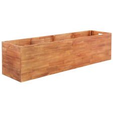 vidaXL akácfa kerti virágláda 200 x 50 x 50 cm kerti dekoráció
