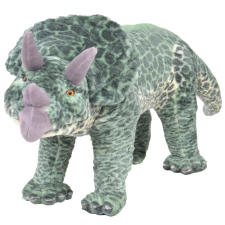 vidaXL álló, zöld plüss triceratops XXL plüssfigura