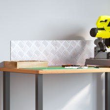 vidaXL alumínium lépcsőburkolatok - 2 csomag, csúszásmentes, 40x20 cm építőanyag