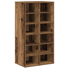 vidaXL antik fa szerelt fa cipőtartó 54x34x100,5 cm (855836) bútor