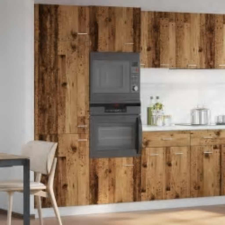 vidaXL antik fa szerelt fa mikrohullámú szekrény 60 x 57 x 207 cm bútor