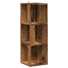 vidaXL antik fa szerelt fa sarokszekrény 33 x 33 x 100 cm (856720) bútor