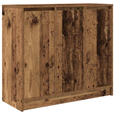 vidaXL antik fa szerelt fa tálalószekrény 85x34x76 cm (861632) bútor