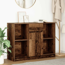 vidaXL antik fa szerelt fa tálalószekrény fiókos 101x35x76 cm bútor
