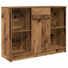 vidaXL antik fa szerelt fa tálalószekrény fiókos 101x35x76 cm (861569) bútor
