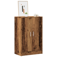 vidaXL antik fa színű szerelt fa cipősszekrény 60 x 35 x 92 cm bútor