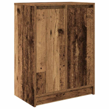 vidaXL antik fa színű szerelt fa cipőszekrény 57x34x76 cm (861875) bútor
