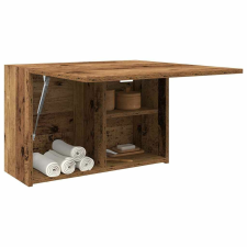 vidaXL antik fa színű szerelt fa fali fürdőszobaszekrény 60x25x40 cm fürdőszoba bútor