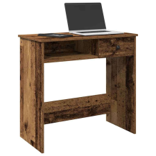 vidaXL antik fa színű szerelt fa íróasztal 80 x 40 x 75 cm íróasztal
