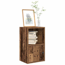 vidaXL antik fa színű szerelt fa könyvespolc 31x24x52 cm bútor