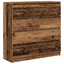 vidaXL antik fa színű szerelt fa tálalószekrény 100x35x99 cm (3328496) bútor