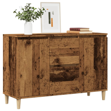 vidaXL antik fa színű szerelt fa tálalószekrény 102 x 35 x 70 cm bútor