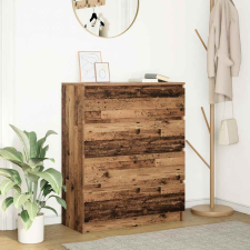 vidaXL antik fa színű szerelt fa tálalószekrény 80x35x99 cm bútor