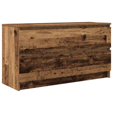 vidaXL antik fa színű szerelt fa TV-szekrény 100x35x54 cm (861812) bútor