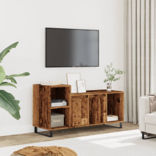 vidaXL antik fa színű szerelt fa TV-szekrény 100x35x55 cm bútor
