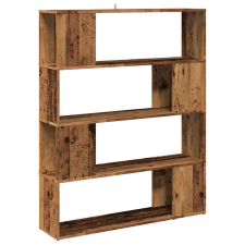 vidaXL antik fa színű térelválasztó könyvszekrény 100x24x124,5 cm (856744) bútor