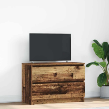 vidaXL antik hatású szerelt fa TV-szekrény 80x35x54 cm bútor