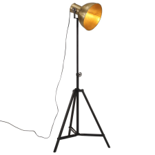 vidaXL antik sárgaréz állólámpa 25 W 61x61x90/150 cm E27 világítás