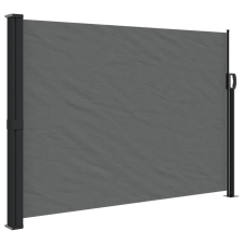 vidaXL antracitszürke behúzható oldalsó napellenző 140 x 600 cm (4004518) kerti bútor