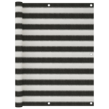 vidaXL antracitszürke-fehér HDPE erkélynapellenző 120 x 600 cm kerti bútor