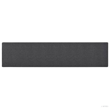vidaXL Antracitszürke futószőnyeg 80 x 400 cm lakástextília