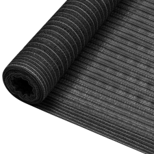 vidaXL antracitszürke HDPE belátásgátló háló 1 x 10 m 75 g/m² kerti bútor