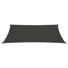 vidaXL antracitszürke HDPE napvitorla 160 g/m² 4 x 7 m (311080) kerti bútor