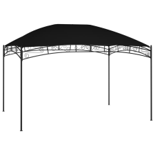 vidaXL antracitszürke kerti pavilon 4 x 3 m 180 g/m² kerti bútor