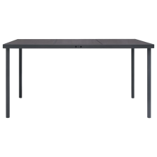 vidaXL antracitszürke kültéri étkezőasztal 150 x 90 x 74 cm (313087) kerti bútor
