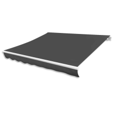 vidaXL antracitszürke napellenző ponyva 600 x 300 cm kerti bútor