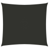vidaXL antracitszürke négyzet alakú oxford-szövet napvitorla 7 x 7 m