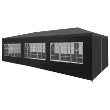 vidaXL antracitszürke partisátor 3 x 9 m kerti bútor