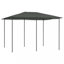 vidaXL antracitszürke pavilon 3 x 4 x 2,6 m 160 g/m² kerti bútor