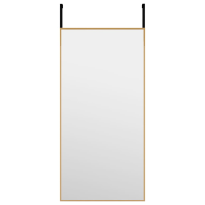 vidaXL arany üveg és alumínium ajtótükör 30x60 cm (327412) bútor
