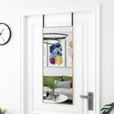 vidaXL arany üveg és alumínium ajtótükör 40x100 cm bútor