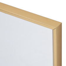 vidaXL aranyszínű tükör 100 x 60 cm (322749) bútor