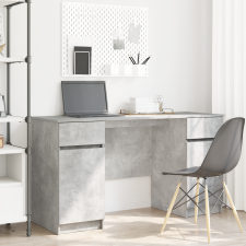 vidaXL Asztal Betongris 140x49x76 cm Mérnöki Fa íróasztal
