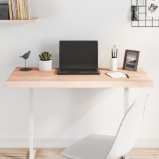 vidaXL asztallap 100x40x(2-4) cm kezeletlen tömör fa élőszegélyes bútor