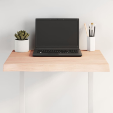 vidaXL asztallap 60x40x(2-4) cm kezeletlen tömör fa élőszegélyes bútor