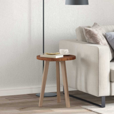 vidaXL Asztallap Egyéb sötétbarna Ø 40 x 2.5 cm Masszív tölgyfa bútor