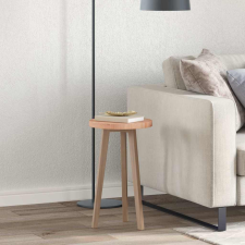 vidaXL Asztallap Világosbarna Ø 30 x 2.5 cm Masszív tölgyfa bútor