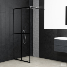 vidaXL Átlátszó edzett üveg zuhanyfal 100 x 195 cm kád, zuhanykabin