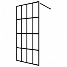 vidaXL Átlátszó edzett üveg zuhanyfal 80 x 195 cm kád, zuhanykabin