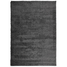 vidaXL atracitszürke hosszú szálú bozontos modern szőnyeg 160 x 230 cm (375193) lakástextília